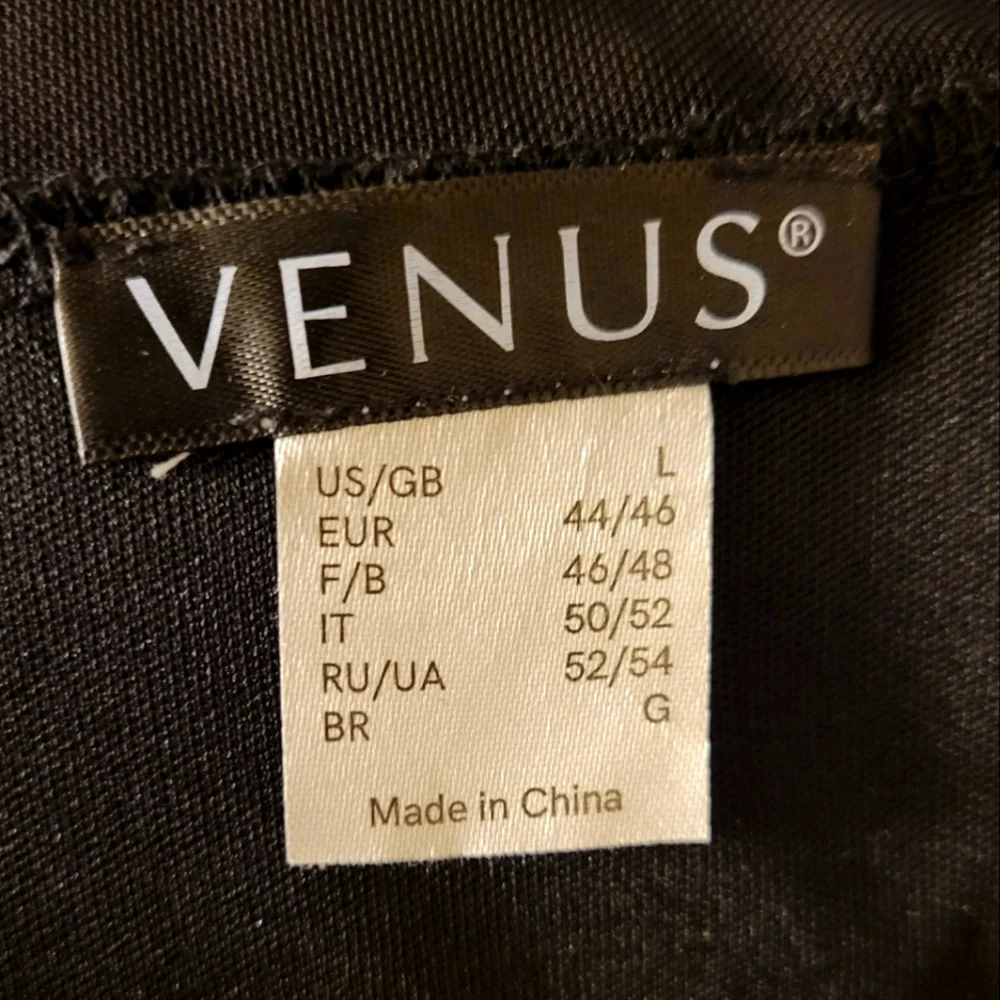 VENUS Black Sheer Sleeve Jumpsuit - Picture 5 of 6